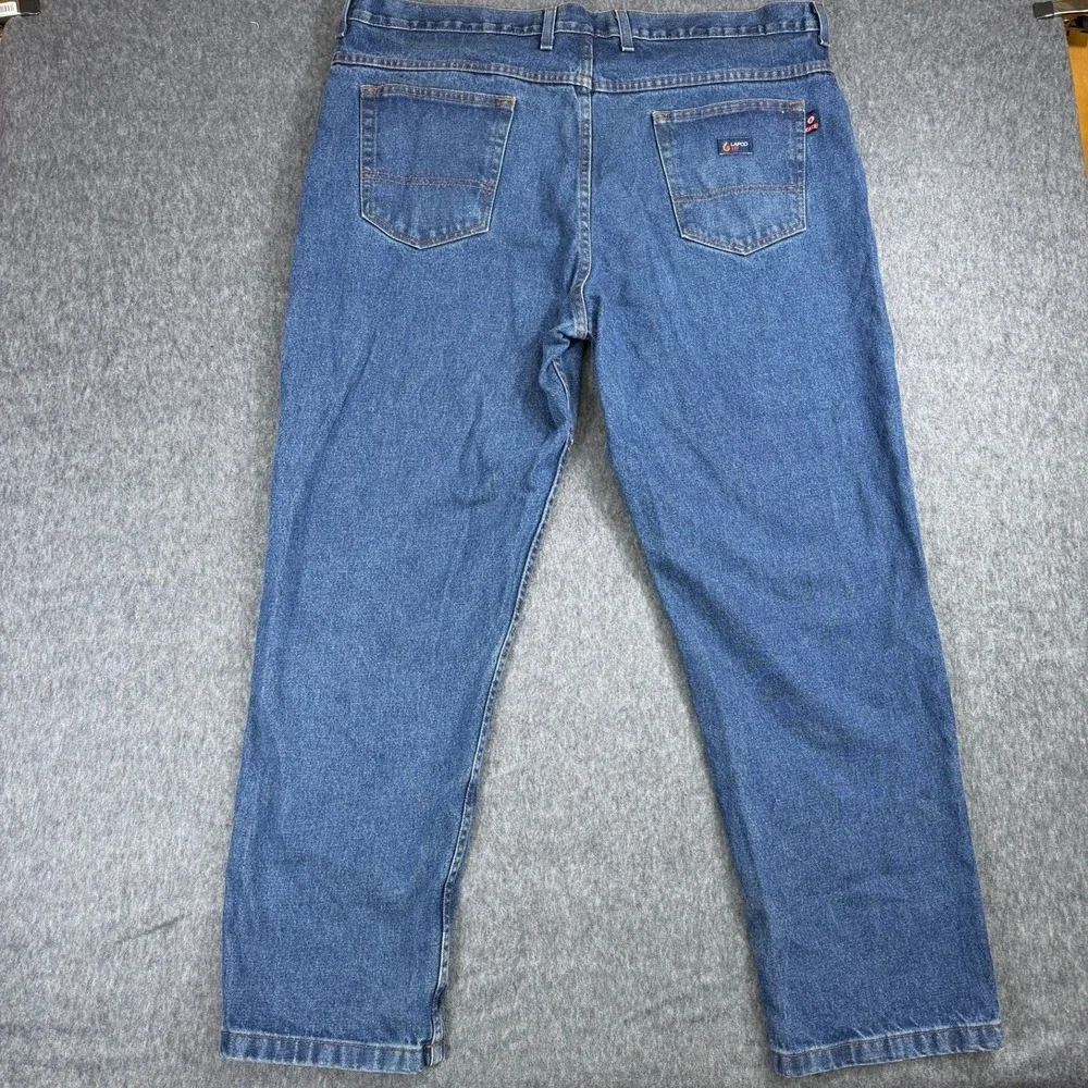 LAPCO FR Jeans Mens 42x32 Blue Protect 450 Denim Flame Resistant D-PIND Workwear